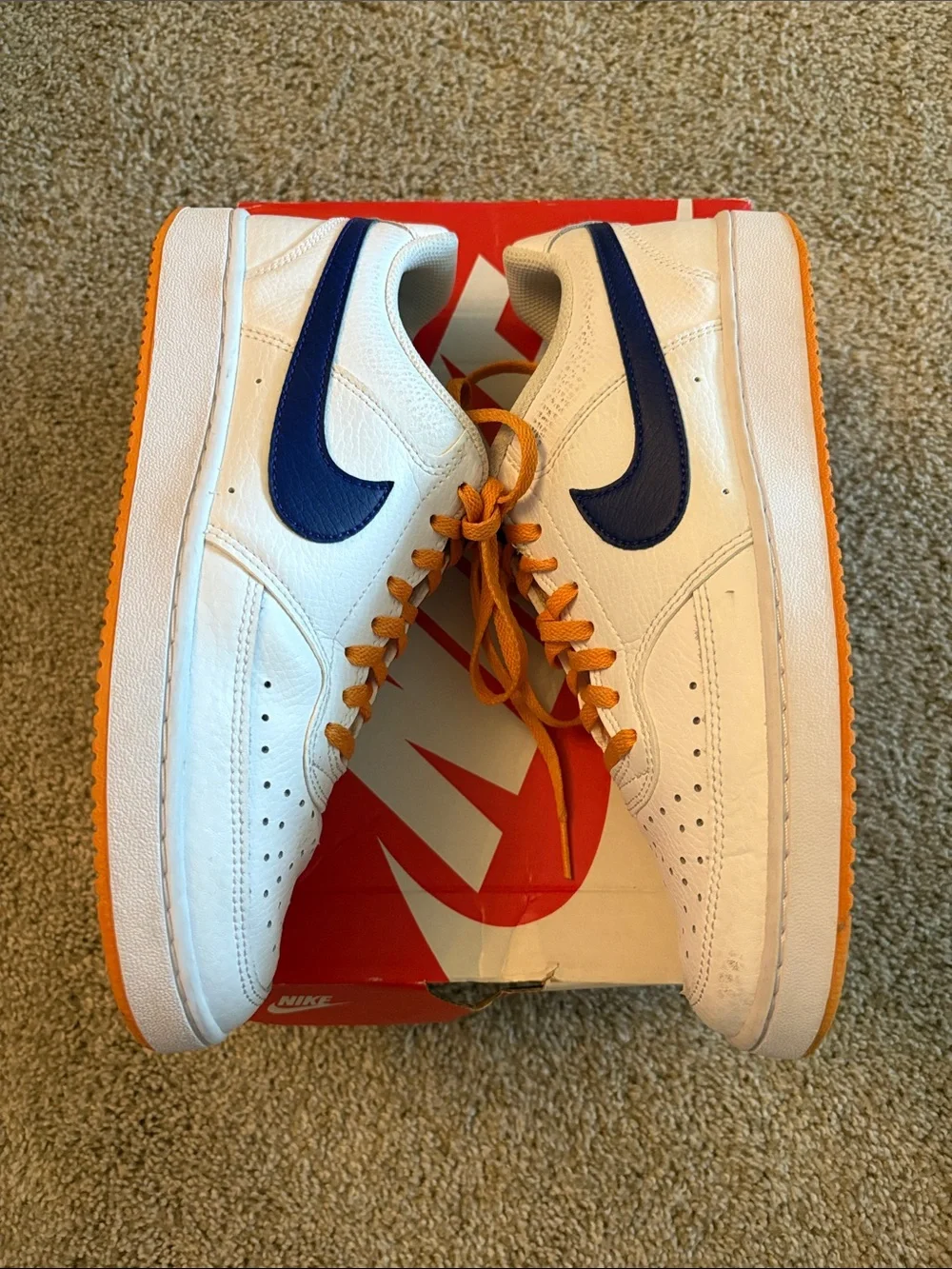 Nike Court Vision Lo NBA Men’s size 7 Lakers Like New
